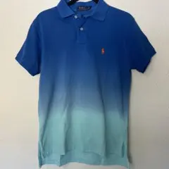 Polo Ralph Lauren グラデーションブルー ポロシャツ M