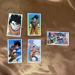 ドラゴンボール 角メンコ　5枚