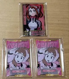 僕のヒーローアカデミア ステータスカード 第1弾 第2弾 麗日お茶子