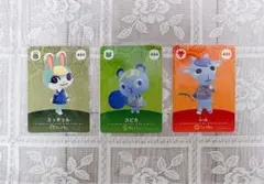 どうぶつの森 amiiboカード ミッチェル スピカ レム