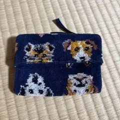 フェイラー　犬　ティッシュポーチ　マスクケース　ポーチ　良品