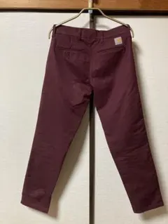 Carhartt Sid pants ボルドー カーハート チノパン