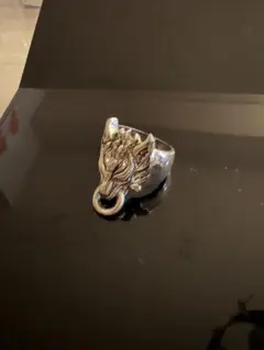 ● ウルフモチーフ シルバーリング 指輪