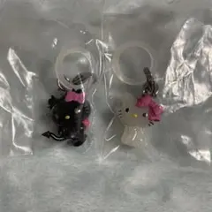 【即日発送】ハローキティめじるしアクセサリー　小悪魔　チャーミーキティ2点セット