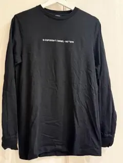 DIESEL ★ブラック 長袖Tシャツ★XS