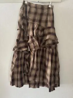 ひ*み様 チェックスカート