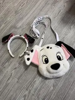 101匹わんちゃん カチューシャ ポシェット付き!!