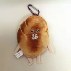 【新品未使用】カラビナ付き ポーチ にせパンどろぼう