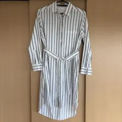 BARNYARDSTORM ストライプシャツワンピース