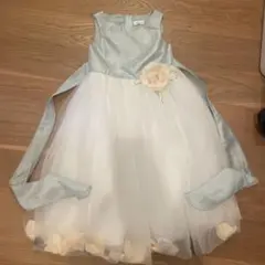 Catherine Cottage 水色チュールドレス 120