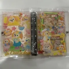 【カバー付き】A7 クッキーアン　シャカシャカノート　アクリルバインダー