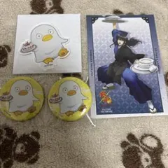 銀魂　スイーツパラダイス　アクリルスタンド　缶バッジ　特典　エリザベス　桂小太郎