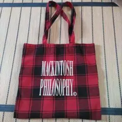 MACKINTOSH PHILOSOPHY チェック柄 トートバッグのサムネイル