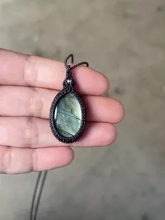 マクラメ ネックレス