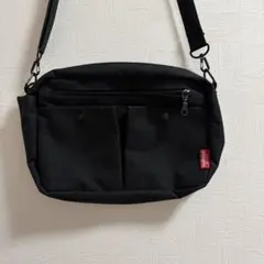 Healthknit ブラック ショルダーバッグのサムネイル