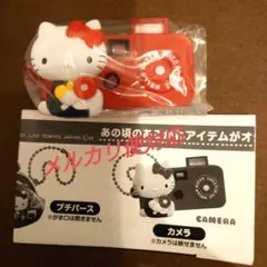 ハローキティ　なつかしアイテム　ミニチュアコレクション　カメラ