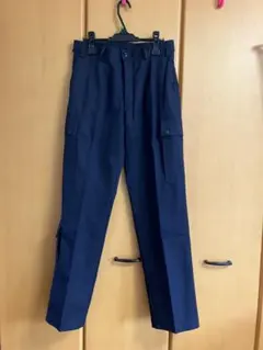 オランダ軍　ミリタリー　カーゴパンツ　ネイビー　紺