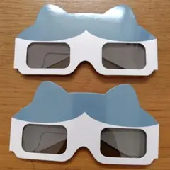 チイカワパーク ハチワレ　3Dメガネ✕2