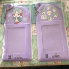紅茶花伝 タイニータン オール　テテ　Vボールチェーン付きオリジナルパスケース