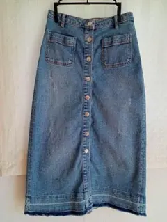 ザラ　デニムスート