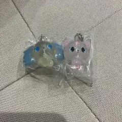 ジュエルペットめじるしアクセサリー　ラブラ　サフィー　2点