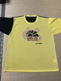 ヨネックス バドミントン Tシャツ OSKAA 2023 イエロー　XOサイズ