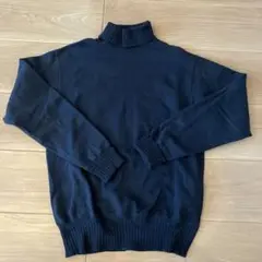 WORKERS RAF Cotton Sweater Navy