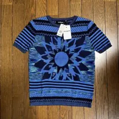 新品タグ付☆DESIGUALデシグアル 半袖ニット カットソー 花柄