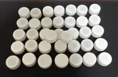 無地ペットボトルキャップ 白 47個セット