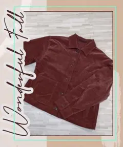 UNIQLO  ユニクロ  コーデュロイジャケット コーデュロイシャツ　X L