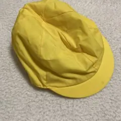 カラー帽子　黄色　乳児