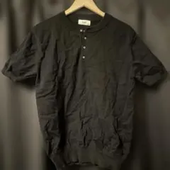 COSYHARU ヘンリーネック半袖Tシャツ Lサイズ