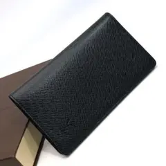 未使用✨附盒 路易威登 Agenda・Poche Taiga Noir 手帳套