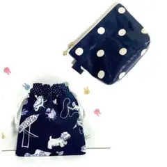 ♡専用♡　【訳あり】　キャスキッドソン　マチ付きポーチ　ハンドメイド