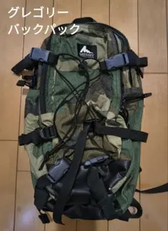 グレゴリー　カモフラージュ柄 バックパック 旧タグ