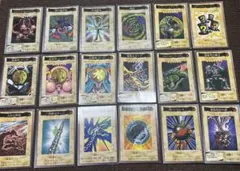 遊戯王 バンダイ版 ブラックマジシャン 時の魔術師 死者蘇生 雷風水 Ｂデーモン