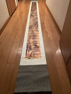 清明上河図　シルク高級掛け軸横タイプ　美品 中国2004年《清明上河図》、9連刷、9枚セットシート : 三和軒