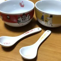 MOOMIN x KFC スープボウル スプーンセット