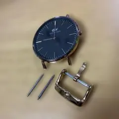 Daniel Wellington 腕時計 ゴールド ブラック