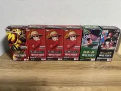 ONE PIECE カードゲーム 6個セット　開封済BOX レアカードあり
