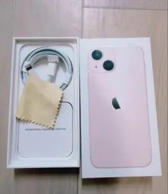 iPhone13mini 空箱&付属品　ピンク