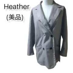 （大人気）Heatherダブルテーラードジャケット1枚あると便利なアイテムです。のサムネイル