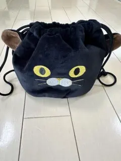 ⭐︎値下げしました⭐︎ カルディ　猫の顔デザイン 巾着袋