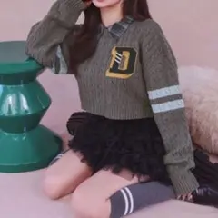 Darich THE Social CLUBニットブルゾン ネイビー - メルカリ