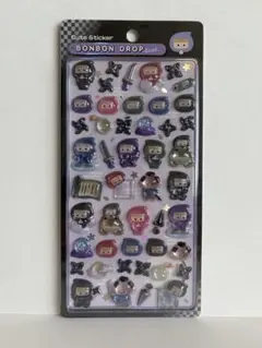 【正規品】ボンボンドロップシール　忍者　和柄