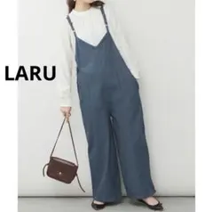 LARU ★ デニムサロペット 4L 5L 大きいサイズ