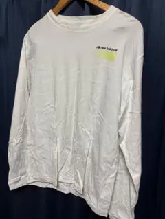 new balance ホワイト ロングスリーブ Tシャツ Sのサムネイル