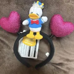 ディズニー・パルパルーザ　ドナルド　ハート　カチューシャ