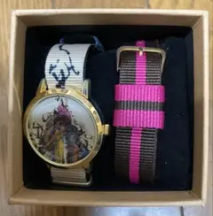 2510 FREESTYLE カラフル腕時計 交換用バンド付き 大野 個展 嵐