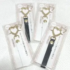 新品　未開封　カチューシャストラップ　黒　白　カチューシャの持ち歩きに便利のサムネイル